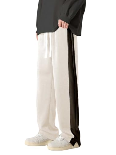 GRECIILOOKS Regular Men Trouser (GL-TP-1033_White