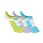 Skechers Women Pack Of 3 Block Non Terry Liner Socks