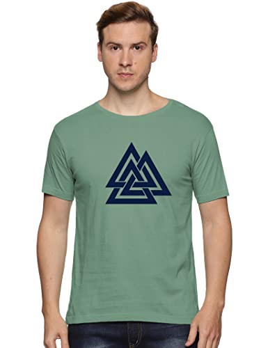ADRO Triangle Mens Printed T-Shirt (RNR-M-TKT-PT_Pista_XL)