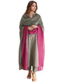 GoSriKi Womens Rayon Viscose Solid Straight Kurta with Pant & Dupatta (MOGUL GREY-GS_XXL_Grey_XX-Large)