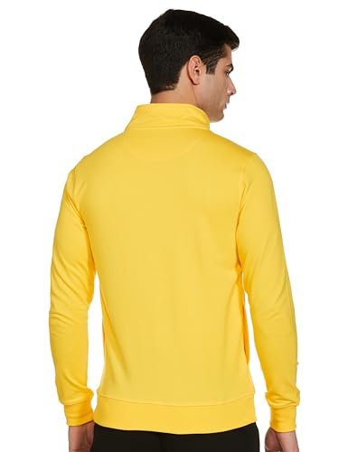 FYLTR Mens Casual Stand Collar Jacket With Half Zip Branding | Full Sleeve | Casual Winterwear For Men