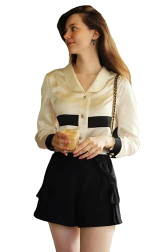 Gosriki WomenS Tunics Tops Rayon Viscose Solid Short Shirt For Women (Guzara Cream-Gs_Xl_Cream_X-Large)
