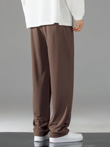 Greciilooks Regular Trouser Loose Fit | Sports For Men Stylish Track Pant | Track Pants | Plain Track Pant (In, Alpha, M, Regula