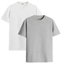ADRO T Shirts Pack of 2 Mens Tshirts Cotton T Shirts for Men Tshirt T-Shirts Combo T Shirts Tshirts for Men Plain Solid Tshirts