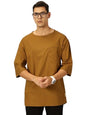 Thomas Scott Men'S Linen Relaxed Shirt (Ts1525_Brown