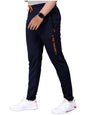 Tee Projekt Lycra Combo Soild & Zippered Pockets Style Regular Fit Track Pant for Men Jogger, Gym Wear, Yoga