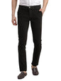 Turtle Men Ultra Slim Fit Grey Flat Front Dobby Corduroy Casual Trouser