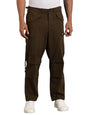 Thomas Scott Loose Fit | 6 Pockets | Cargo Pants | Solid Colors | Cricket Club | 100% Cotton | Pants for Mens Olive