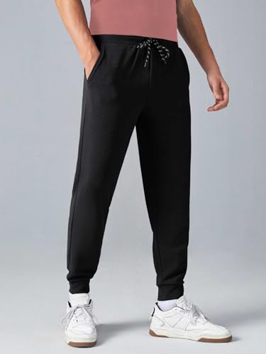 Greciilooks Regular Men Trouser (Gl-Tp-1102_Black