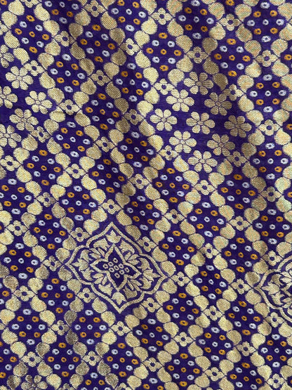 Bandhani patola saree