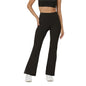 BlissClub Ultimate Flare Pants Lite for Women Above 55 ft Tall | High Waist Trousers and Formal Pants for Office wear | Comfort