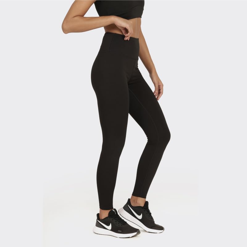 BlissClub The Ultimate Leggings Lite, Ankle Length Tights for Women for Gym, Yoga and Workout with High Waist,Tall Variant