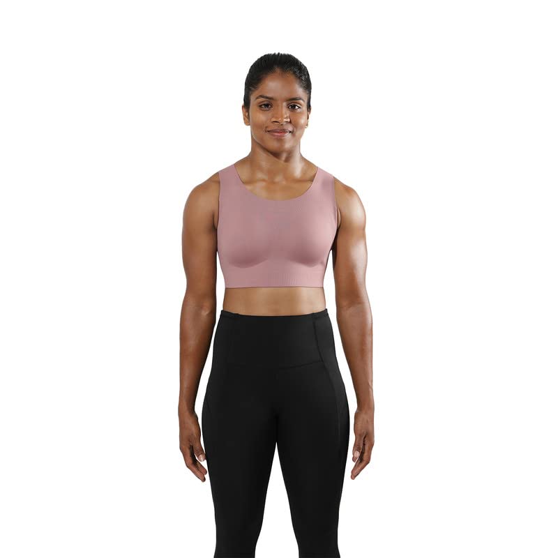 BlissClub Power Up Sports Bra | 3X More Bounce Control | Polymer Glue | Moulded Cups | Seamless Bra | Sports Bra for Women