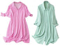 Leriya Fashion Rayon Women Above The Knee Western Dress (LF-WD1099&WD1143_Pink&Green