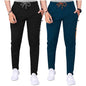 Pinkmint Combo Track For Men Lycra With Pocket For Gym, Tracking, Toga, Sport, Home