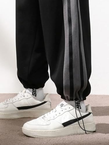Nobero MenS Loose Sweatpants (1M-Bwjg-R0147_Black