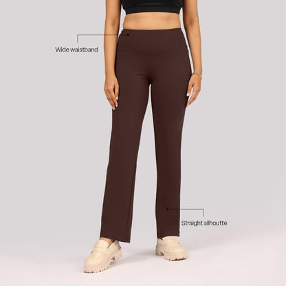 BlissClub Womens Ultimate Straight Pants - Lite