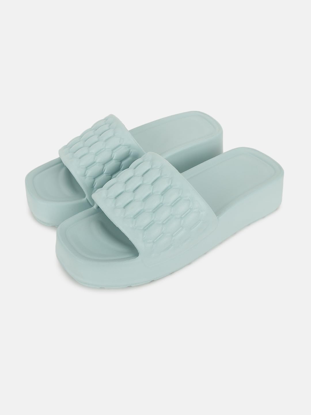 Ortho Joy Eva Sliders For Women || Waterproof & Everyday Flip Flops For Ladies || Slippers With Cushion Foot Bed || Anti-Slip So