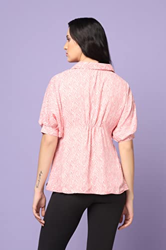 Greciilooks Western For Women| Zing Zag Pattern Western| Balloon Sleeve Dressl V Neck Collar Topl Summer Wear Western | Outdoor