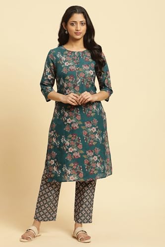 W for Woman Cotton Women's Kurta & Straight Pant