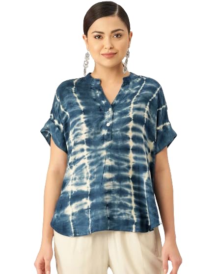 PATLANI Womens Letest Checkred Design Digital Print Rayon Full Stitched Top.