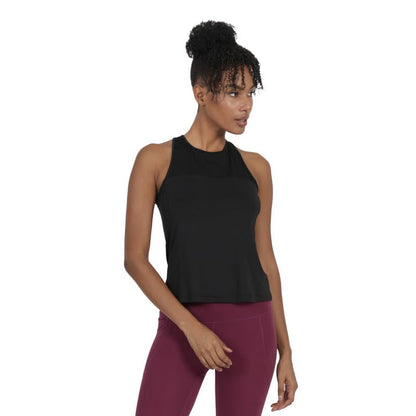 BlissClub Women Aerocool Training Tank - Crossback | Breathable Design | Crossback Tank | Ventilated mesh Panel