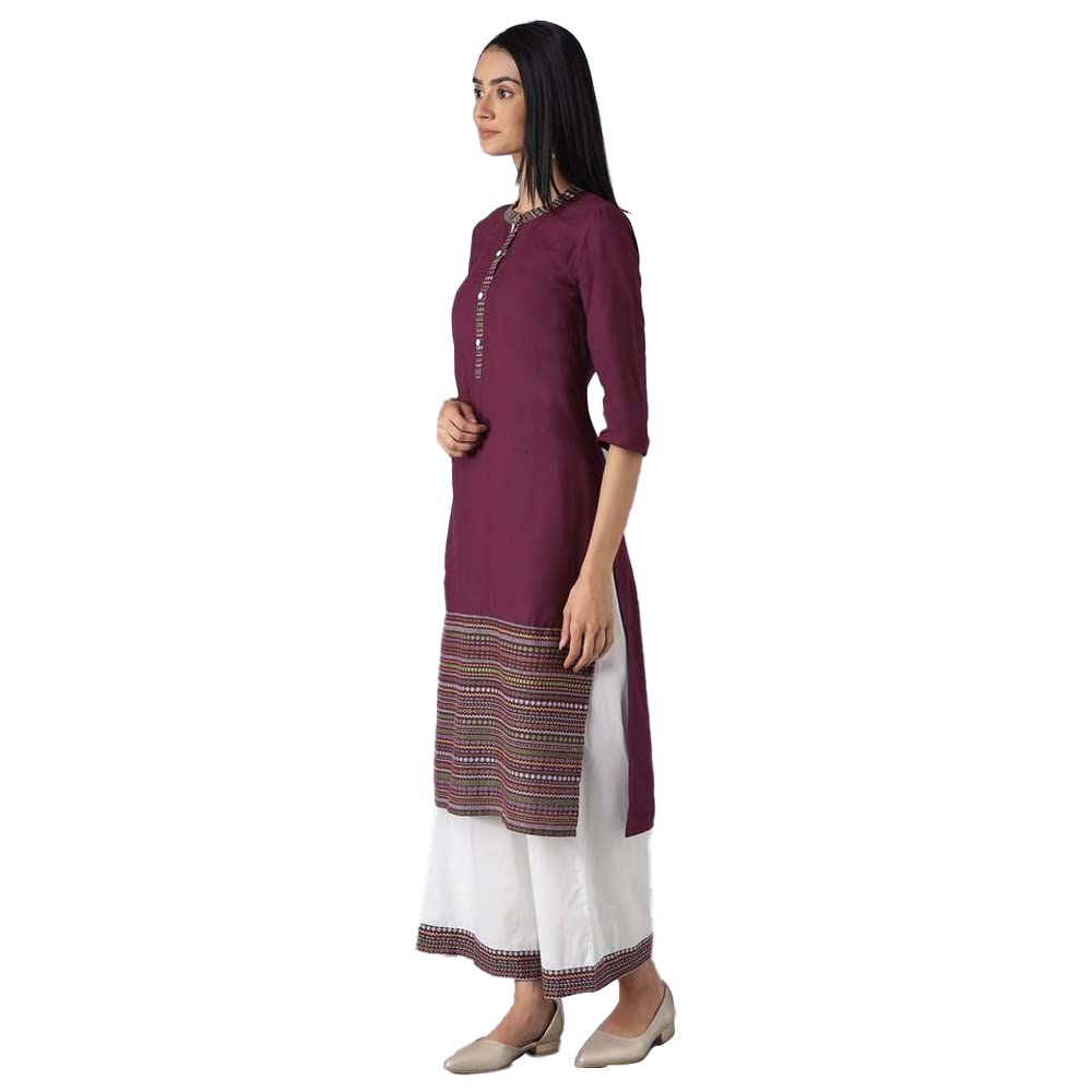 Aurelia Women's Cotton Kurta & Cullote