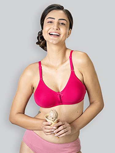 Lyra 516 Flora Mesh Ladder Moulded Premium Cotton Bra