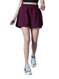 Nykd (Nyat275 Solid Running & Gym Shorts For Women | Soft & Comfortable With Adjustable Drawcords & 2 Side Pockets | Ideal For W