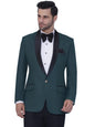 Favoroski Tuxedo Blazer For Men With 2 Pockets | Rayon Slim Fit Blazers | Ethnic Wear Tuxedos | One Button Solid Tuxedo Blazers