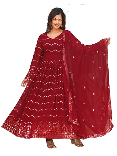 Fashion Basket Georgette Anarkali Kurta For Women