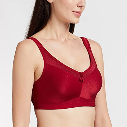 Enamor FB12 Full Support Smooth Super Lift Bra - Non-Padded, Wirefree & Full Coverage