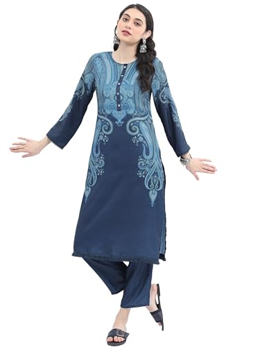 KETCH Women Regular Fit Printed Full Sleeve Ethnic Set