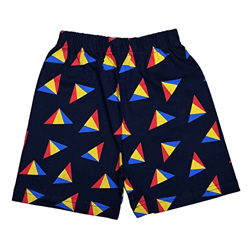 T2F Girls Cotton Printed Shorts(Pack of 5)