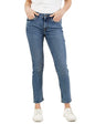 INKD Womens Contrast Stitch Stretchable Skinny Fit Jeans