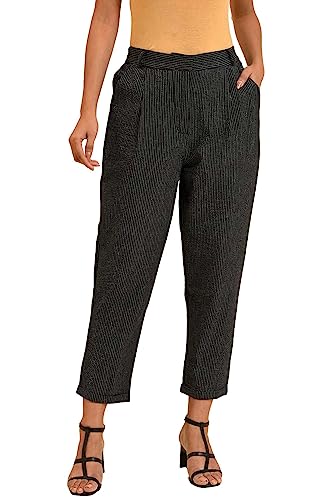 W Pure Cotton Strechable Straight Pants for Women | Pure Cotton Straight Pants for Women | Trousers for Women | W for Woman