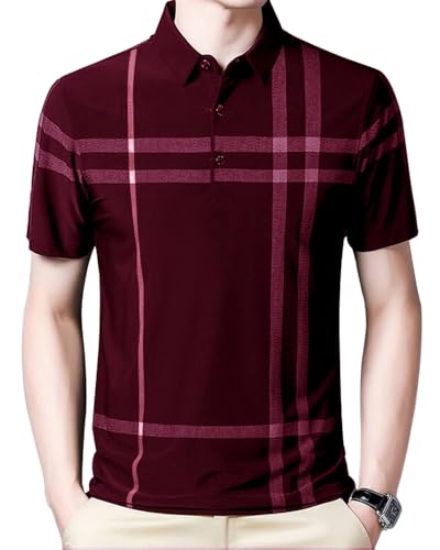 Nobel Monk MenS Regular Fit Polo T Shirt |Half Sleeves |Collar Tshirts |Casual T-Shirt For Men