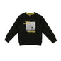 Pepe Jeans BoyS Cotton Blend High Neck Sweatshirt (Pb581463_Black_12)