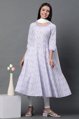Aurelia Women's Cotton Regular Kurta Set