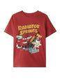 The Souled Store Disney: McQueen Boys Short Sleeves Round Neck Red Graphic Printed Regular Fit Cotton T-Shirts (2-8 Yrs)