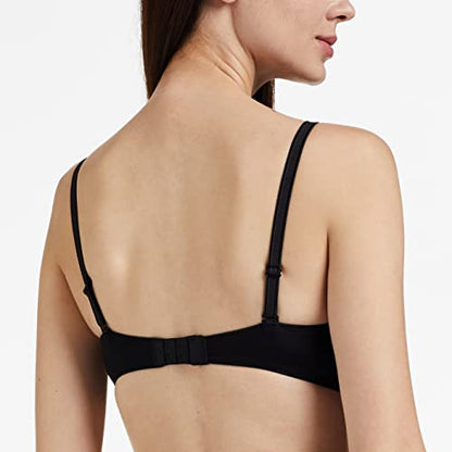 Enamor F065 Invisible Neckline T-Shirt Bra -Padded, Wirefree & High Coverage