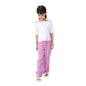 Fabindia GirlS Regular Pants Set (200077201_Purple