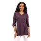 BlissClub Cotton Pro Kur-Tee, Cotton-Like Comfort, Sweat-Free Confidence, Tunic Length, High Slits, Dual-Plated Fabric, Flatteri