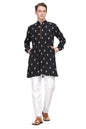 Be Active MenS Traditional Embroidered Full Sleeves Kurta || Cotton Kurta For Men || Men Kurta For Wedding || Kurta For Men (A-