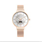 Titan Women Metal Analog Silver Dial Watch-95144Wm01/Np95144Wm01, Band Color-Rose Gold