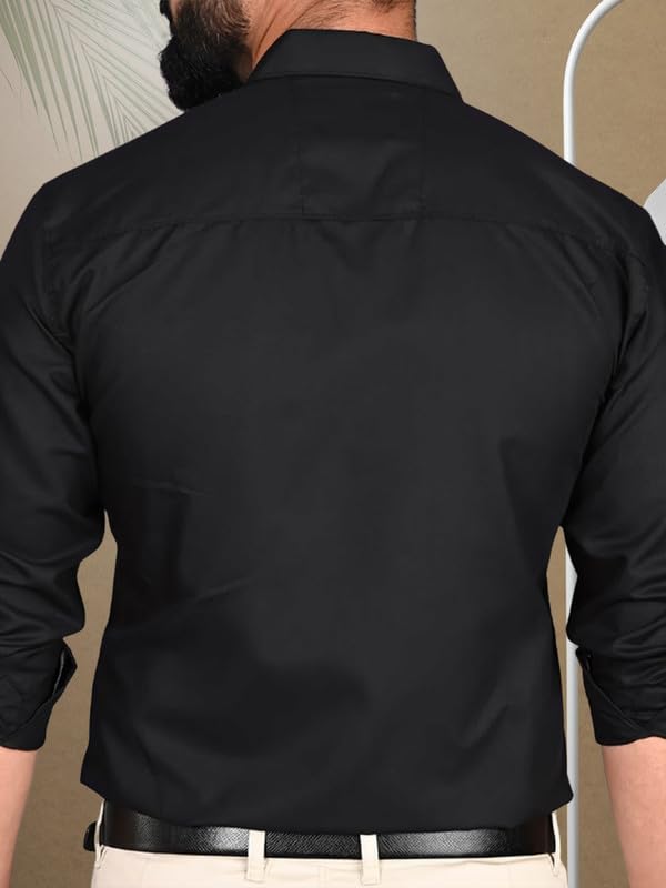 Tee Projekt Casual Cotton Long Sleeve Shirt for Men Formal Wear Regular Wear