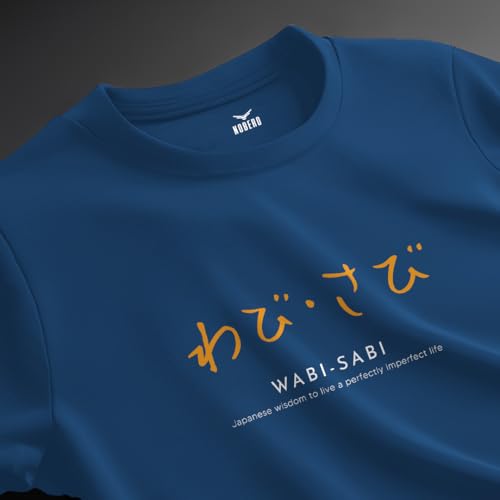 Nobero MenS Solid Oversized Fit T-Shirt (1M-Twrt-C0513_Marine