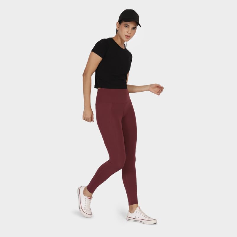 BlissClub The Ultimate Leggings for Women Tall, Ankle Length Tights for Gym, Yoga and Workout with 4 Pockets