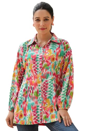 Leriya Fashion Solid Regular Fit Shirt for Women (LF-W2220_Pink