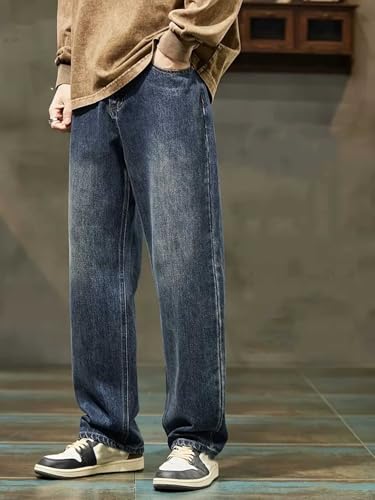 Greciilooks Men Mid Rise Regular Denim Jeans (Gl-Mj-36_Blue